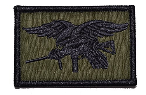 SWAT Eagle - 2x3 Morale Patch (Olive Drab)
