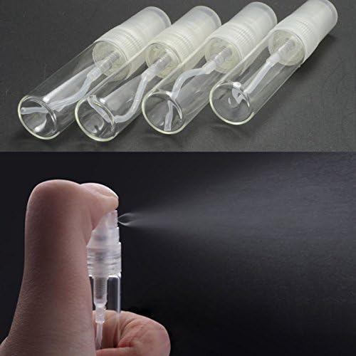 Enslz 35pcs Mini Portable Clear 3ml Glass Bottle Atomizer Refillable Perfume Bottle for Party or Travel Tool - Image 5