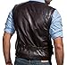Chris Pratt Jurassic World Vest in Brown Leather