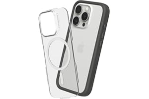 RhinoShield Modular Case Compatible with MagSafe for [iPhone 16 Pro] | Mod NX - Superior Magnetic Pull Force, Customizable Heavy Duty Protective Cover 3.5M / 11ft Drop Protection - Graphite