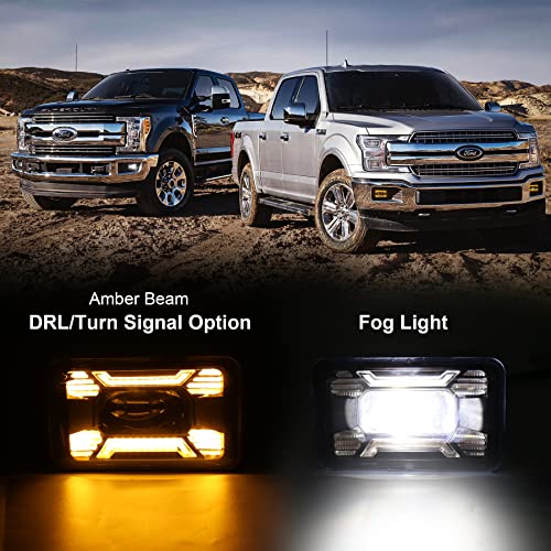 F150 Fog Lights, Brighter LED Fog Lights with Amber Beam for Ford F150 20152019, Super Duty