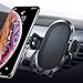 Universal Car Phone Mount, Car Phone Holder for Car Air Vent with Quick Release Button Compatible with iPhone X/XR/XS/Max/8/Plus, Samsung Galaxy S10/10+/9/Note 9/8, Google, Huawei and More