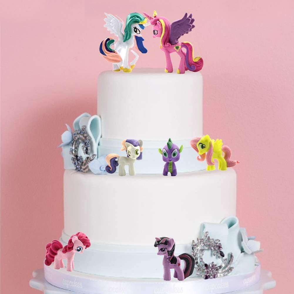 Decorations De Gateau Decorations Et Accessoires De Fete Betwin360 Tv Sunsk Decoration Gateau Licorne Decorations De Gateau Anniversaire Gateau Topper Garcon Cake Topper Enfant Fete Cupcake Decoration Princess 12 Pieces