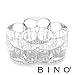 BINO 'Flowerlicious' 13 Compartment Acrylic Lipstick Organizer, Clear and Transparent Cosmetic Beauty Vanity Holder Storage