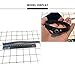CJMILADO Mens Genuine Leather Bracelet - Handmade Adjustable Leather Cuff Bracelet punk Style leather wrap Wristband for Men (A-Black)