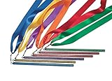 Coast Athletic 6 Foot Rainbow Ribbon Wands