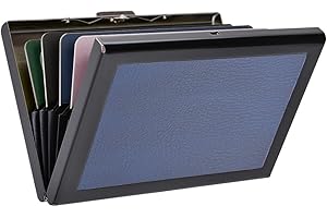 EASTNIGHTS Rfid Credit Card Holder Slim Metal Card Wallet Business Card holders Small Card Case for Men Women