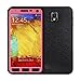 Galaxy Note 3 Waterproof Case, iThrough Waterproof Case, Dust Proof, Snow Proof, Shock Proof Full Sealed Protection Case with Touched Transparent Screen Protector for Samsung Galaxy Note 3(Pink)