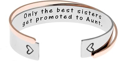 only the best sisters get promoted to aunt bracelet