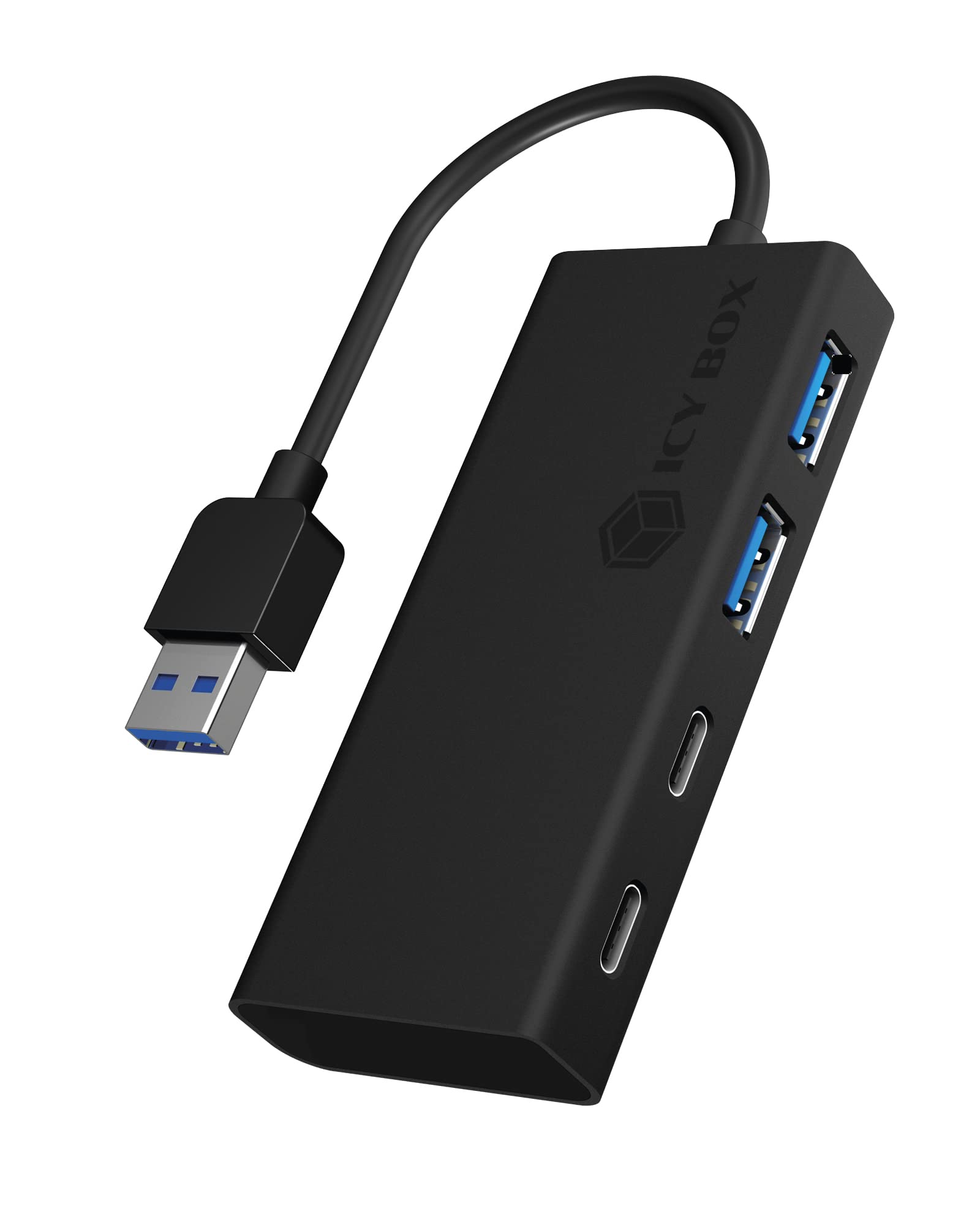 ICY BOX USB 3.0 Hub Type-A to 2x Type-A USB Ports, IB-HUB1426-U3