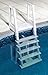 Blue Wave NE1175 Heavy Duty In-Pool Ladder - White primary