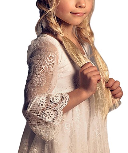 Vintage Flower Girls Lace