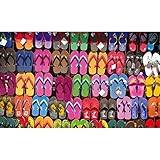 Colorluxe 1000 Piece Puzzle - Colorful Flip Flops