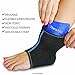 TheraPAQ Ankle and Foot Ice Pack Wrap -Small Reusable, Compression Hot and Cold Gel Pack for Relief from Pain Heel Discomfort, Foot Swelling, Surgery for Athletes and Elderly -Pregnancy Must Haves