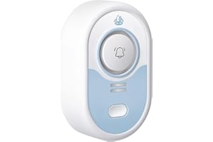 VETOUCH Water Leak Detector with Loud Alarm, 100dB Siren & LED Flash, Water Sensor Alarm for Home, Basement, Sump Pump, Kitch