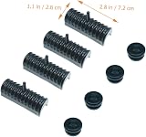 Gatuida Rubber Saddlebag Mount Cushion Black Shock Absorption Easy Install view 9