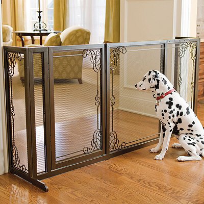 steel dog gate