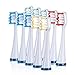 Wellness HP-STX Ultra High Powered Sonic Electric Toothbrush with Dock Charger and 20 Brush Heads (Value Pack)