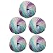 Knit Picks Chroma Worsted Superwash Wool Variegated Multi Color Yarn – 5-Pack with Pattern (Drawing Room)