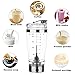 SSAWcasa Protein Shaker Bottle,USB Rechargeable 16oz/450ml Vortex Mixer,High-torque Tornado Shaker Cup,Electric Portable Stirring Blender Mixer for Powder Shake,BPA-Free Automatic Stirrer for Baby Men
