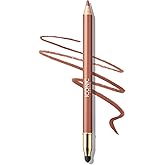 ICONIC LONDON Fuller Pout Sculpting Lip Liner | Blendable, Dual Ended Lip Liner with Creamy Colour and Lip Sponge for Buffing, Cruelty-Free, Vegan Makeup