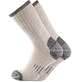Men 70% Merino wool Crew Socks – NEVSNEV Warm Socks for Men, Athletic Socks for Hiking, Skiing,Trekking,Camping
