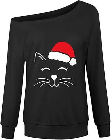 christmas cat sweatshirt