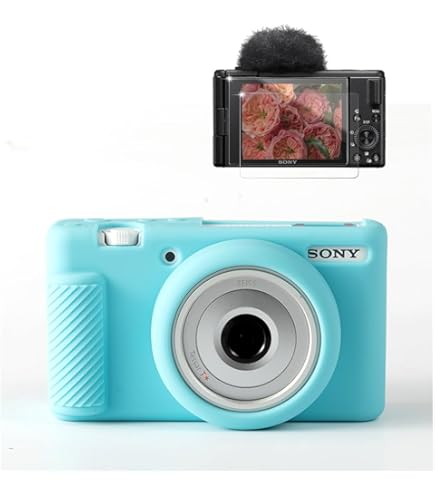Amazon.com : Rieibi ZV-1F Camera Case, Soft Silicone Protective