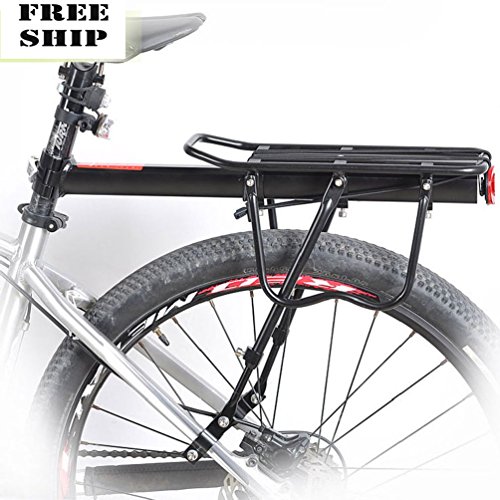 Cycling Bicycle Mtb Bike Rear Rack Luggage Carrier Shelf Bracket Seat Post Mount