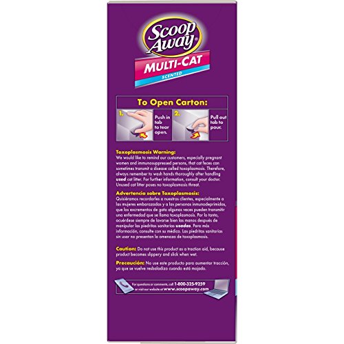 Scoop Away Multi-Cat, Scented Cat Litter, 14 Pounds
