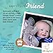 Little Sleepy Head Baby Lovey, Small Security Blanket (Elephant)