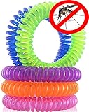ArtNaturals Mosquito Repellent Bracelets, 10 Pack Pest Control Repeller up to 250Hrs of Insect Protection, Outdoor & Indoor, Wrist Bands for Adults & Kids -No Spray, Deet-free - All Natural Plant Oils