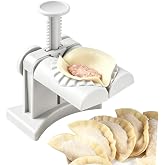 2-in-1 Dumpling Press Maker for Kitchen | For Empanadas &amp; Pierogi, Easy-Clean, Compact Storage, Easy to Operate