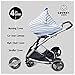 Nursing Breastfeeding Cover 5-in-1 Multi-Use Scarf – Breathable Stretchy Fabric – Convertible Nursing Cover, Baby Car Seat Canopy, Infinity Scarf – Breastfeeding Cover for Boys & Girls Stripe