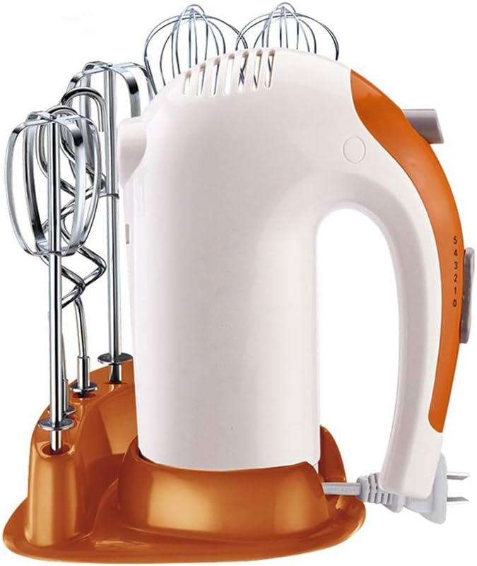 HUJKKL Kitchen Aide Mixers,5 Speed Handheld Dough Mixer Egg Beater Food Blender Multifunctional Food Processor 220V Electric Kitchen Mixer