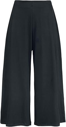 Pantalon culotte noir Clearance