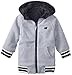 New Balance Little Boys' Fleece and Nylon Reversible Jacket with Hood