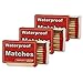 Emergency Zone Matches Waterproof & Wind/Waterproof Matches. Stormproof. Bulk Options. Available in 3, 5, 10, 50, and 100 Packs (Waterproof, 3 Pack)thumb 3