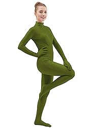 Ensnovo Womens One Piece Unitard Full Body suit