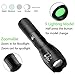Tactical Flashlight, YIFENG XML T6 Ultra Bright LED Taclight As Seen On Tv with Adjustable Focus and 5 Light Modes for Camping Hiking Emergency (Flashlight+Charger)