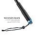 Amobios 12-37 Inches Waterproof Telescoping Extendable Selfie Stick Rust-Preventing and Anti-reflective Pole for GoPro Cameras