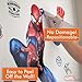 Decalcomania Marvel 12-Pc Spider-Man 20