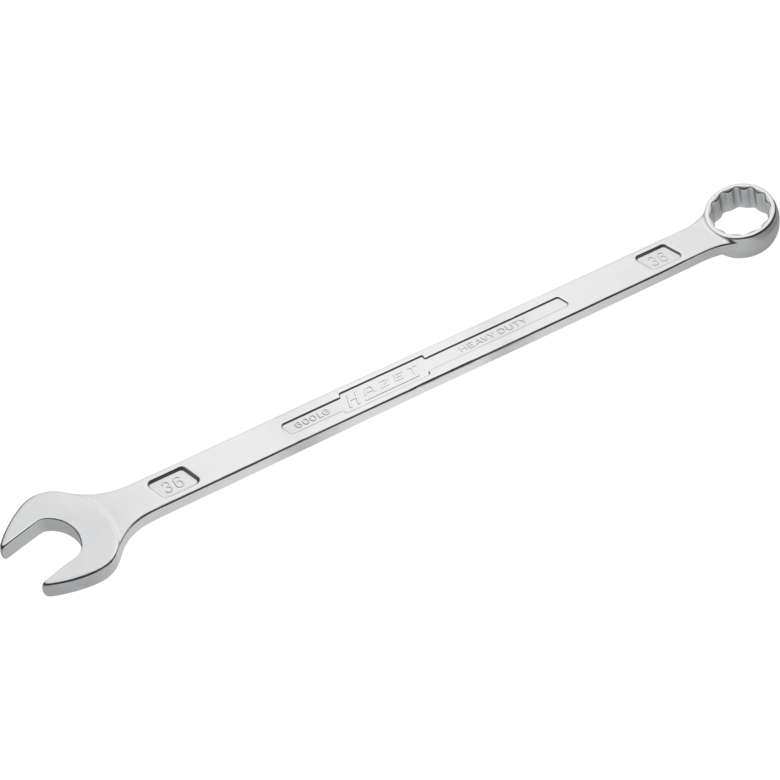 Hazet 600LG-11 Combination Spanner Extra Long, Silver, 600LG-36