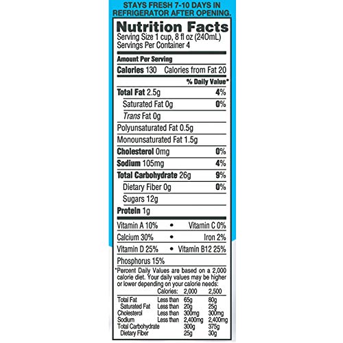 RICE DREAM Enriched Vanilla Rice Drink, 32 fl. oz. (Pack of 6)