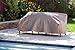 Duck Covers Elite Patio Sofa Cover with Inflatable Airbag to Prevent Pooling, 93-Inch