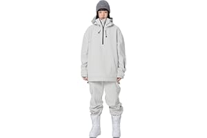 RIUIYELE Women's Ski Suit Outdoor Sports Snowboarding Jacket and Pants Waterproof Insulated Snow Suit