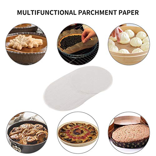 image for SMARTAKE 200 Pcs Parchment Paper, Non-Stick 100 Pcs 12x16 Inches Recta