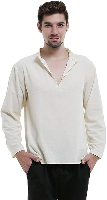 linen pirate shirt