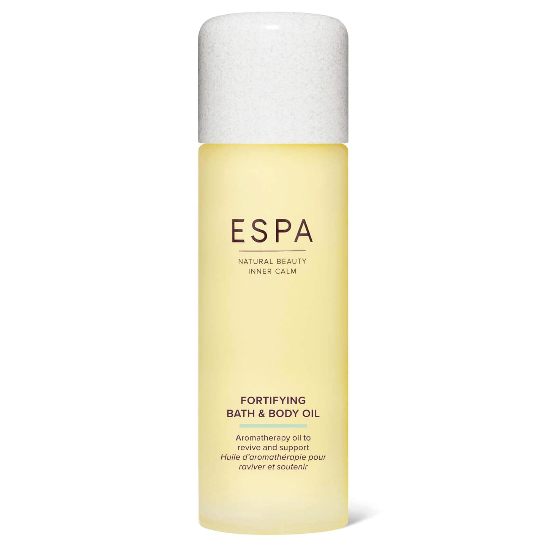 ESPA | Fortifying Bath and Body Oil | 100ml | Eucalyptus & Tea Tree | Magnesium, Ashwagandha & Essential Oils | Supports Skin's Natural Mositure Barrier | Massage Oil | Menopause-Friendly — image 1