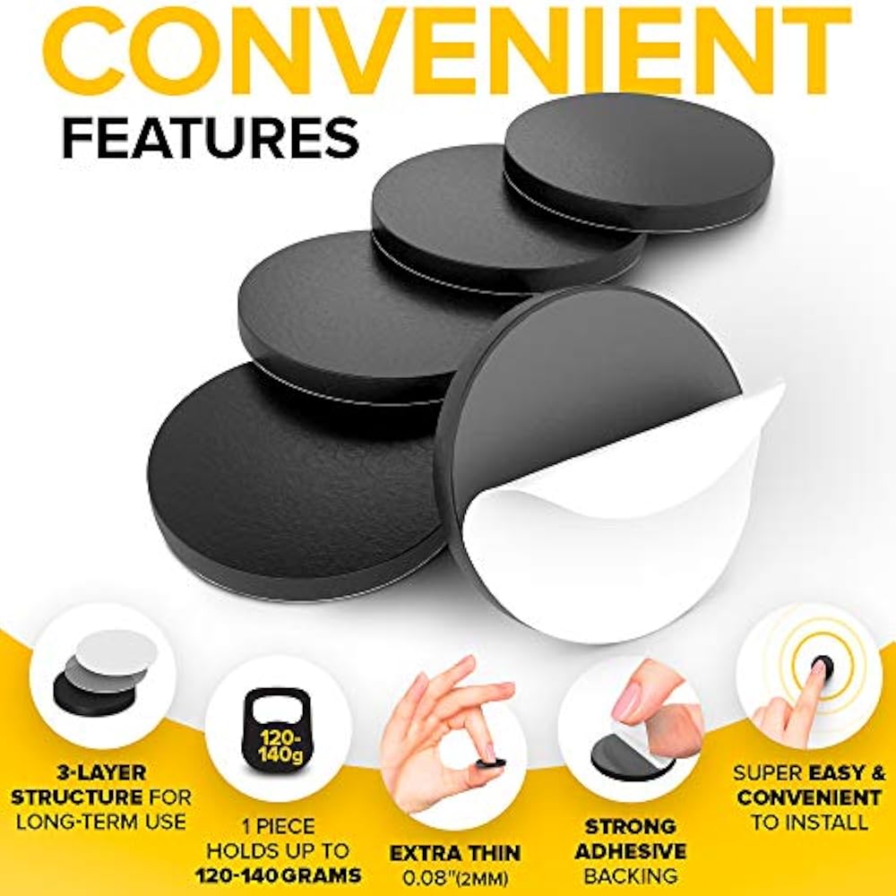 Large Dots With Adhesive Backing 40 PCs Round Self